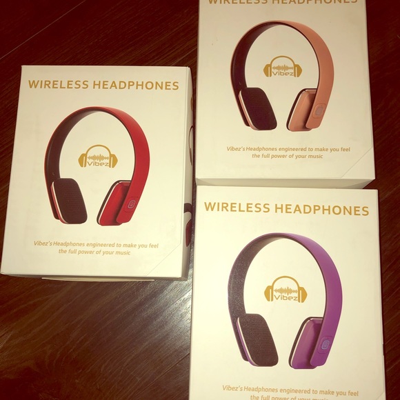 Vibez Wireless Headphones 🎧 - Picture 1 of 3